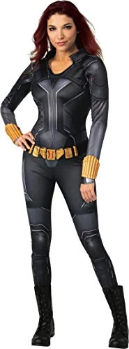Rubies Official Marvel Black Widow Movie, Women's Deluxe Fancy Dress Costume