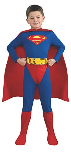 Rubie's Official Superman Child Costume, Kids Fancy Dress