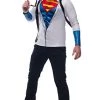 Rubie's Official DC Comics Superman Photo Real Costume Top, Adult Superhero Fancy Dress -Rubie's Shop 31zAA 7AN8L
