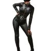 Rubies Official DC The Batman, Selina Kyle Deluxe Ladies Costume, Adult Fancy Dress - Medium -Rubie's Shop 31zNnS7PTIL