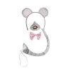 Bristol Novelty DS107 Mouse Set With Sound | Gray | Pack Of 1, One Size 2 Bristol Novelty DS107 Mouse Set With Sound | Gray | Pack Of 1, One Size -Rubie's Shop 31zzuqMbsL