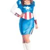 Rubie's Official Ladies Marvel Miss American Dream Captain America Dress, Adult Costume - Extra Small UK 6-8 1 Rubie's Official Ladies Marvel Miss American Dream Captain America Dress, Adult Costume - Extra Small UK 6-8 -Rubie's Shop 41 6Q361WPL