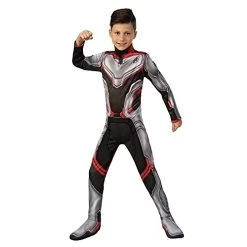 Rubie's Official Marvel Avengers Endgame Team Suit Classic Childs Unisex Costume, Kids Superhero Fancy Dress