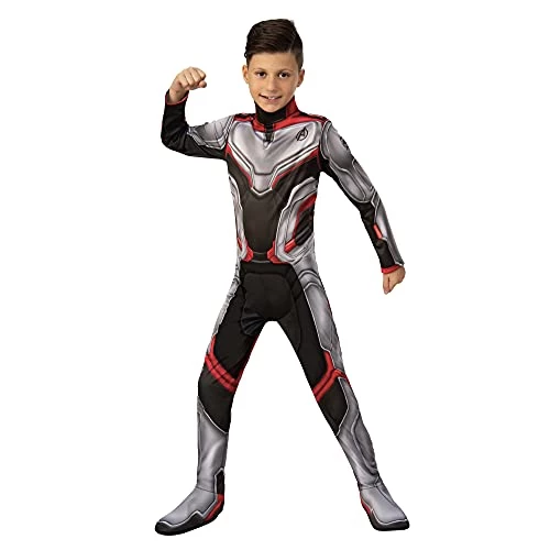 Rubie's Official Marvel Avengers Endgame Team Suit Classic Childs Unisex Costume, Kids Superhero Fancy Dress 3 Rubie's Official Marvel Avengers Endgame Team Suit Classic Childs Unisex Costume, Kids Superhero Fancy Dress