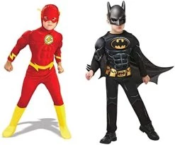 Rubie's Official DC Superhero The Flash Deluxe Child Costume, Kids Fancy Dress -Rubie's Shop 41 tIqn5ZSL. AC