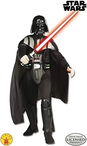 Rubie's Official Disney Star Wars Darth Vader Men's Deluxe Costume, Adult Fancy Dress 4 Rubie's Official Disney Star Wars Darth Vader Men's Deluxe Costume, Adult Fancy Dress - Image 2
