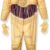 Rubie's Official Disney Star Wars C-3PO Men's Costume, Adult Fancy Dress -Rubie's Shop 410Iu WoYrL