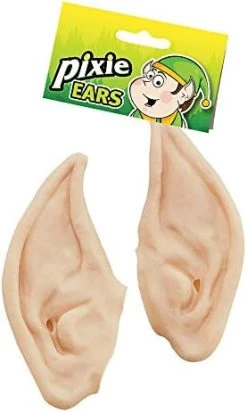 Bristol Novelty MD102 Flesh Pixie Ears | Brown | Pack Of 1 Costume, Multi-Colour, One Size -Rubie's Shop 410SINz rIL. AC