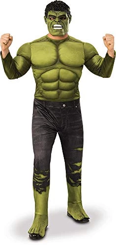 Rubie's Official Marvel Avengers Endgame Hulk Deluxe Costume, Adult Superhero Fancy Dress
