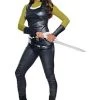 Rubie's Official Marvel Guardians Of The Galaxy Vol.2 Gamora Deluxe Ladies Costume, Adult Superhero Fancy Dress 1 Rubie's Official Marvel Guardians Of The Galaxy Vol.2 Gamora Deluxe Ladies Costume, Adult Superhero Fancy Dress -Rubie's Shop 410YQ9vYtoL