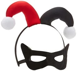 Rubie's Women's DC Comics Harley Quinn Eye Mask And Headpiece