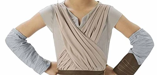 Rubie's Official Disney Star Wars Rey Deluxe Girls Costume, Kids Fancy Dress 5 Rubie's Official Disney Star Wars Rey Deluxe Girls Costume, Kids Fancy Dress - Image 3