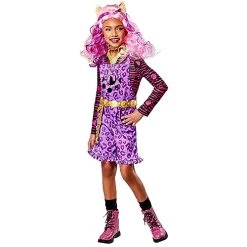 Rubie's Official Monster High Clawdeen Wolf Deluxe Child Costume, Kids Fancy Dress