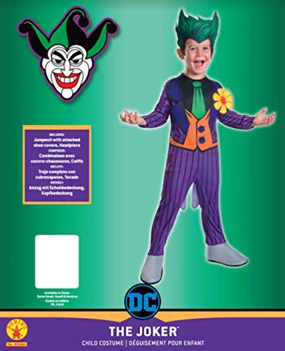 Rubie's Official DC Comics The Joker Child's Costume, Super Villain 5 Rubie's Official DC Comics The Joker Child's Costume, Super Villain - Image 3