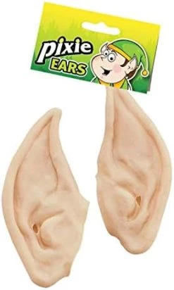 Bristol Novelty MD102 Flesh Pixie Ears | Brown | Pack Of 1 Costume, Multi-Colour, One Size -Rubie's Shop 412TOrkwYpL. AC