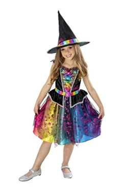 Rubie's Official Barbie Witch Girls Costume, Kids Halloween Fancy Dress