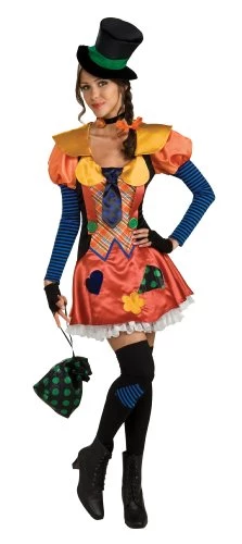 Rubie's Official Hobo Clown Ladies Costume - Standard 3 Rubie's Official Hobo Clown Ladies Costume - Standard