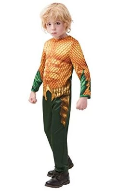 Rubie's Official DC Comics Aquaman The Movie, Childs Classic Super Hero Costume