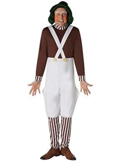 Rubie's Official Willy Wonka And The Chocolate Factory Oompa Loompa Adult Costume, Teacher's Book Week Character -Rubie's Shop 413xAXyEd4L