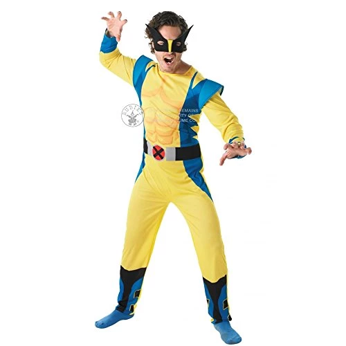 Rubie's Official Marvel Wolverine Classic Costume, Adult Superhero Fancy Dress 3 Rubie's Official Marvel Wolverine Classic Costume, Adult Superhero Fancy Dress