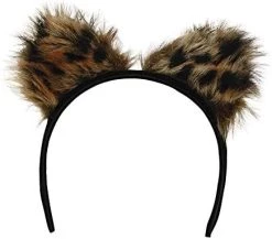 Bristol Novelty BA220 Feline Fantasy Ears Headband | For Women | Brown, Multi-Colour, One Size -Rubie's Shop 414Zgj2tmEL. AC