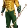 Rubie's Official DC Comics Aquaman The Movie, Mens Deluxe Super Hero Costume -Rubie's Shop 414g6bvNR6L