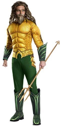 Rubie's Official DC Comics Aquaman The Movie, Mens Deluxe Super Hero Costume
