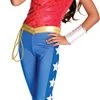 Rubie's Official DC Super Hero Girl's Wonder Woman Deluxe Costume, Kids Fancy Dress 2 Rubie's Official DC Super Hero Girl's Wonder Woman Deluxe Costume, Kids Fancy Dress -Rubie's Shop 414wDBRYBqL 1