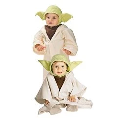 Rubie's Official Disney Star Wars Baby Yoda Costume, Kids Fancy Dress