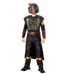 Rubie's Official Star Wars Book Of Boba Fett - Boba Fett Deluxe Child Costume, Kids Fancy Dress