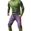 Rubie's Official Disney Marvel The Hulk, SuperHero Deluxe Costume, Adult Size Mens X-Large -Rubie's Shop 415nKzMnouL 1