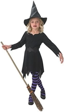 Rubie's Official Black Sorceress Costume, Girls Halloween Witch -Rubie's Shop 415tHoEMeeL. AC