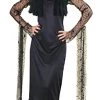 Rubie's Official Morticia Addams, Addams Family Fancy Dress, Ladies Costume 1 Rubie's Official Morticia Addams, Addams Family Fancy Dress, Ladies Costume -Rubie's Shop 416xQwc7DsS