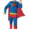 Rubie's Official DC Comics Superman Boys Fancy Dress, Kids Superhero Comic Book Style -Rubie's Shop 416zVuzorL