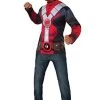 Rubie's Official Marvel Deadpool Top Costume, Adult Superhero Fancy Dress -Rubie's Shop 4170MLC3JZL