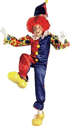 Rubie's Official Bubbles The Clown Costume, Kids Circus Costume