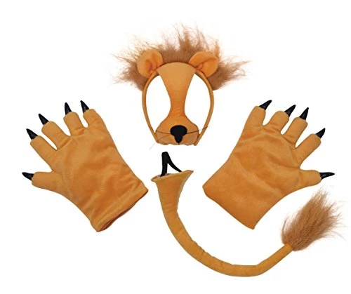 Bristol Novelty DS138 Lion Costume Accessory Set, One Size 3 Bristol Novelty DS138 Lion Costume Accessory Set, One Size