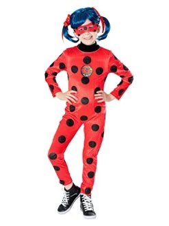 Rubie's Official Miraculous Ladybug Premium Child Costume, Kids Fancy Dress