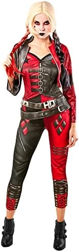 Rubie's Official Harley Quinn Ladies Jumpsuit Halloween Suicide Squad 2 Womens Villain Costume 10 Rubie's Official Harley Quinn Ladies Jumpsuit Halloween Suicide Squad 2 Womens Villain Costume - Image 8