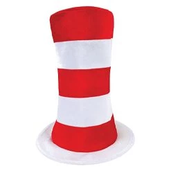 Bristol Novelty BH597 Adult Striped Top Hat, Unisex, Multi-Colour, One Size