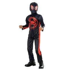 Rubie's Official Miles Morales Deluxe Child Costume, Kids Fancy Dress
