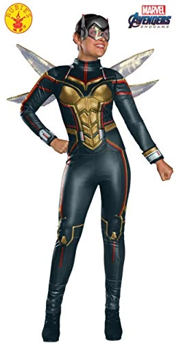 Rubie's Official Avengers Endgame Secret Wishes Wasp Ladies Costume, Adult Superhero Fancy Dress 4 Rubie's Official Avengers Endgame Secret Wishes Wasp Ladies Costume, Adult Superhero Fancy Dress - Image 2