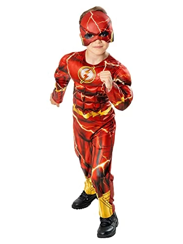 Rubie's Official DC The Flash Child Costume, Kids Superhero Fancy Dress 3 Rubie's Official DC The Flash Child Costume, Kids Superhero Fancy Dress