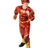 Rubie's Official DC The Flash Child Costume, Kids Superhero Fancy Dress -Rubie's Shop 41A5wzma5OL 2