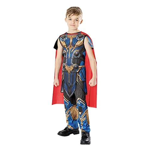 Rubies Official Marvel Thor: Love And Thunder Thor Classic Child Costume, Kids Fancy Dress 3 Rubies Official Marvel Thor: Love And Thunder Thor Classic Child Costume, Kids Fancy Dress