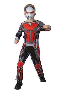 Rubie's Official Marvel Avengers Ant-Man Classic Childs Costume, Kids Superhero Fancy Dress