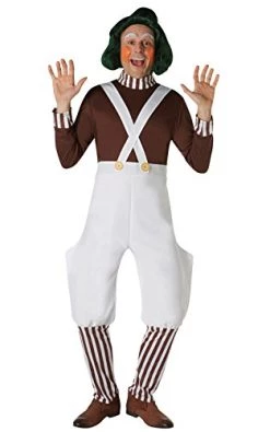 Rubie's Official Willy Wonka And The Chocolate Factory Oompa Loompa Adult Costume, Teacher's Book Week Character