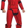 Rubie's Official Disney Star Wars Ep 9 Red Stormtrooper Deluxe Men's Costume, Adult Fancy Dress -Rubie's Shop 41CPn6HyBbL