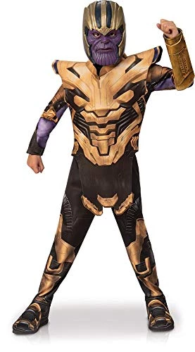 Rubie's Official Marvel Avengers Endgame Thanos Classic Childs Costume, Kids Superhero Fancy Dress 3 Rubie's Official Marvel Avengers Endgame Thanos Classic Childs Costume, Kids Superhero Fancy Dress