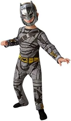 Rubie's Official DC Comics Warner Bros Dawn Of Justice Batman Amour, Children Costume - Small -Rubie's Shop 41CRT l0LGL. AC 1